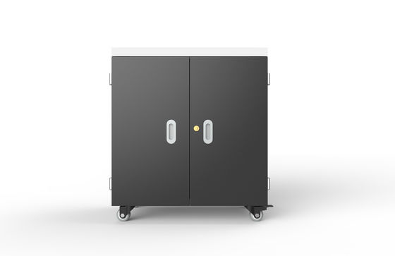 36 स्लॉट यूएसबी चार्जिंग कार्ट 8 एस सुरक्षा सुरक्षा प्रणाली और सीई/सीसीसी/एफसीसी/आरओएचएस/आईएसओ9001 प्रमाणन के साथ