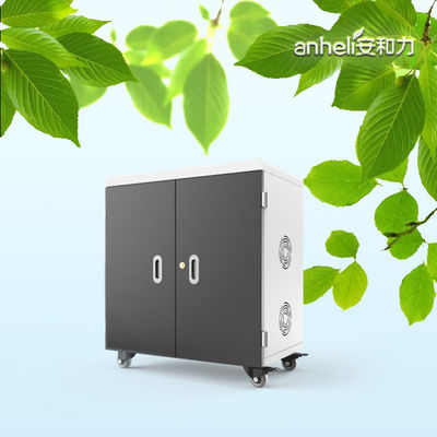 स्मार्ट प्रकार 36 बे USB प्रकार चार्जिंग कार्ट 5V 2A चार्जिंग कैबिनेट