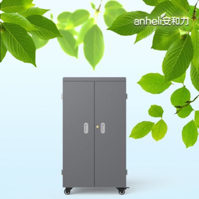 एबीएस इंजीनियरिंग प्लास्टिक 64 यूएसबी स्लॉट चार्जिंग कार्ट स्मार्ट चार्जिंग कैबिनेट