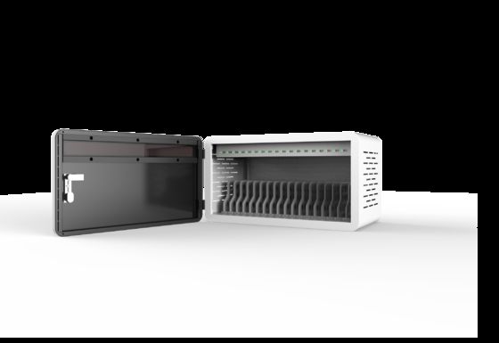 18 स्लॉट USB iPad चार्जिंग कैबिनेट 8S सुरक्षा प्रणाली के साथ