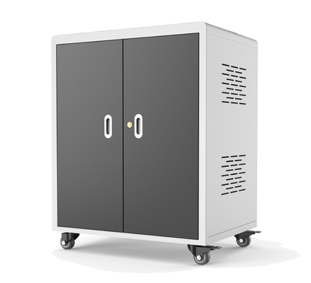 स्कूलों के लिए 930 मिमी आईपैड लैपटॉप चार्जिंग ट्रॉली 100v से 250v